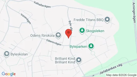 Apartments for rent i Täby - kort over placeringen