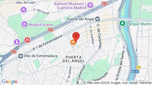 Apartments for rent i Húmera-Somosaguas-Prado del Rey - kort over placeringen