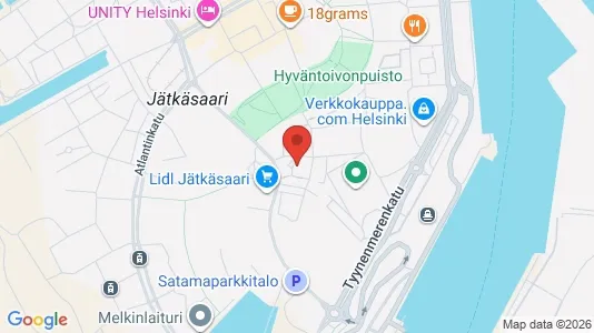 Apartments for rent i Helsinki Eteläinen - kort over placeringen