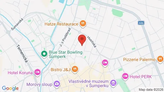Apartments for rent in Šumperk - Photo from Google Street View