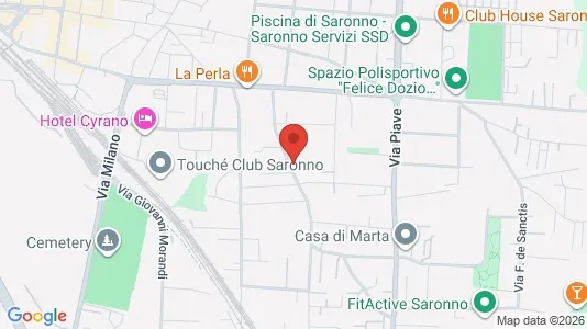 Apartments for rent i Saronno - kort over placeringen