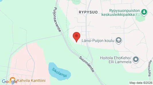 Apartments for rent i Kuopio - kort over placeringen