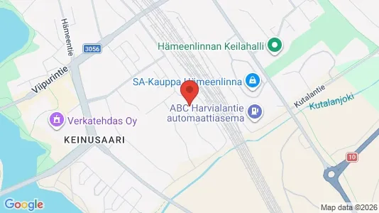 Apartments for rent i Hämeenlinna - kort over placeringen
