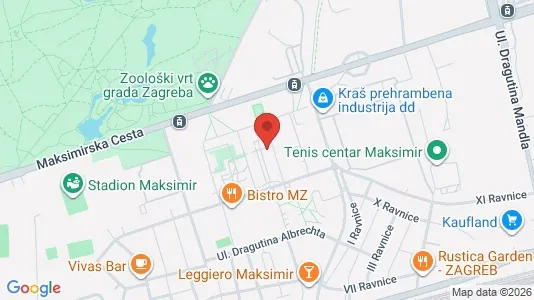 Apartments for rent i Sljeme (Medvednica-Tomislavac) - kort over placeringen