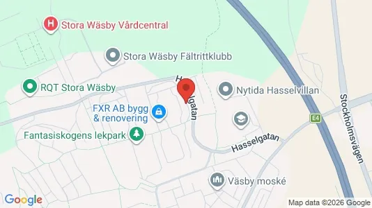 Apartments for rent i Upplands Väsby - kort over placeringen