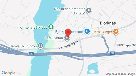 Apartments for rent i Nacka - kort over placeringen