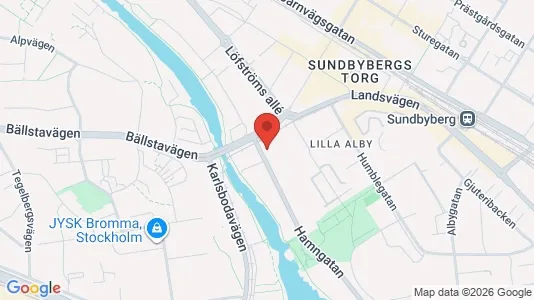 Apartments for rent i Sundbyberg - kort over placeringen