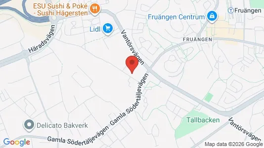 Apartments for rent i Stockholm South - kort over placeringen