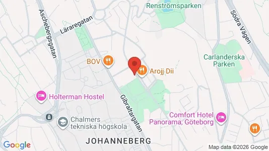 Apartments for rent i Johanneberg - kort over placeringen