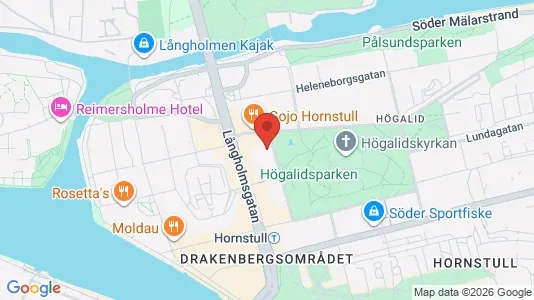 Apartments for rent i Södermalm - kort over placeringen