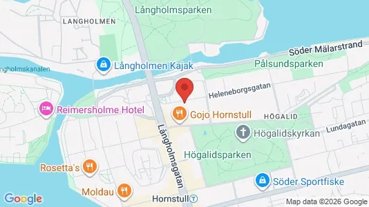 Apartments for rent i Södermalm - kort over placeringen