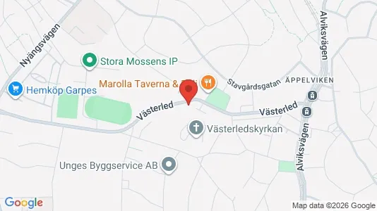Apartments for rent i Stockholm West - kort over placeringen