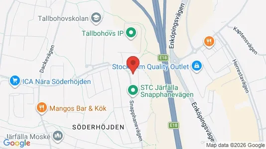 Apartments for rent i Järfälla - kort over placeringen