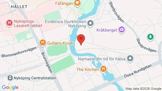 Apartments for rent i Nyköping - kort over placeringen