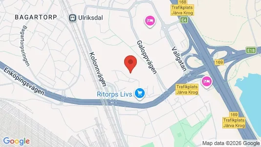 Apartments for rent i Solna - kort over placeringen
