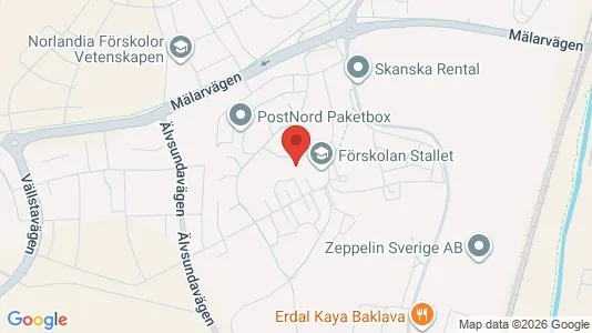 Apartments for rent i Upplands Väsby - kort over placeringen
