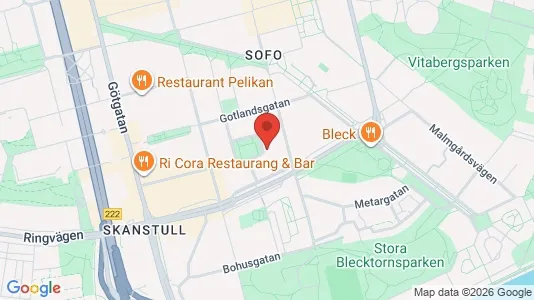 Apartments for rent i Södermalm - kort over placeringen