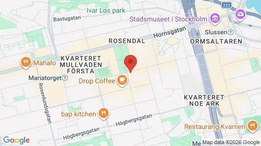 Apartments for rent i Södermalm - kort over placeringen