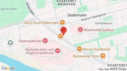 Apartments for rent i Södermalm - kort over placeringen