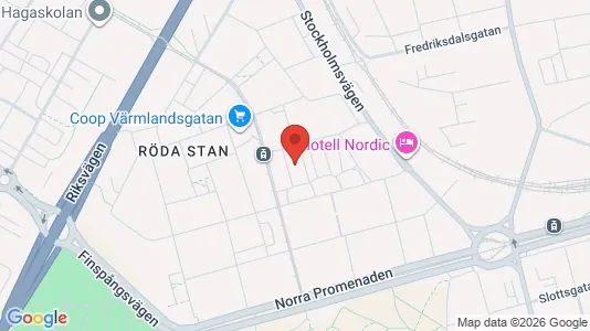 Apartments for rent i Norrköping - kort over placeringen