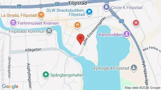 Apartments for rent in Filipstad - Photo from Google Street View