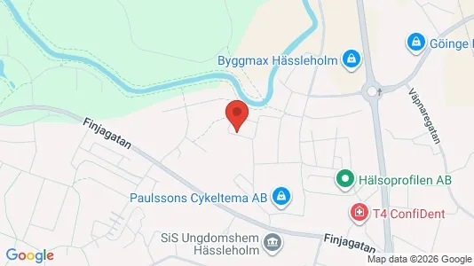 Apartments for rent i Hässleholm - kort over placeringen
