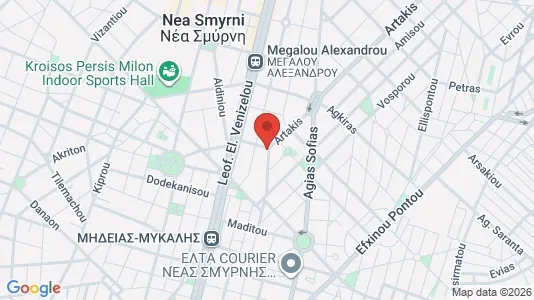 Apartments for rent i Agios Dimitrios - kort over placeringen