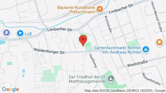 Apartments for rent i Chemnitz - kort over placeringen