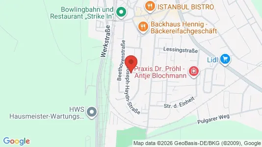 Apartments for rent i Leipzig - kort over placeringen