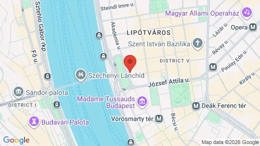 Apartments for rent i Budapest Belváros-Lipótváros - kort over placeringen