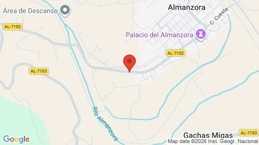 Apartments for rent i Albánchez - kort over placeringen