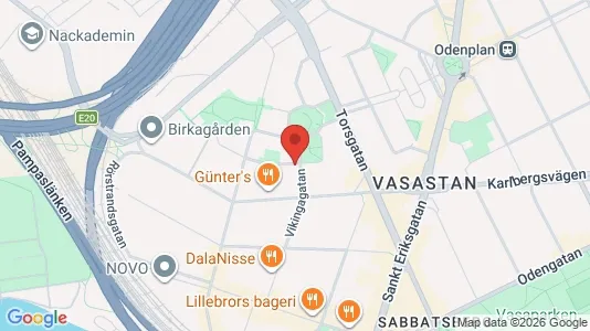 Apartments for rent i Vasastan - kort over placeringen