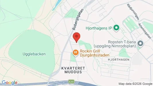 Apartments for rent i Gärdet/Djurgården - kort over placeringen