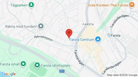 Apartments for rent i Stockholm South - kort over placeringen