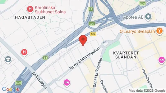 Apartments for rent i Vasastan - kort over placeringen