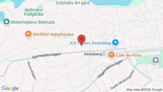 Apartments for rent i Stockholm South - kort over placeringen