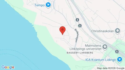 Apartments for rent i Lidingö - kort over placeringen