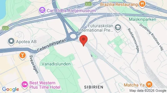 Apartments for rent i Vasastan - kort over placeringen