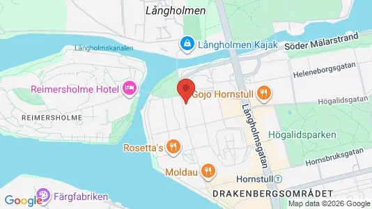 Apartments for rent i Södermalm - kort over placeringen