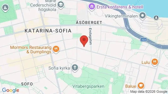 Apartments for rent i Södermalm - kort over placeringen