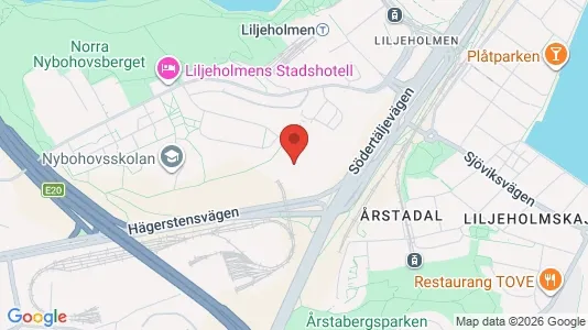 Apartments for rent i Södermalm - kort over placeringen