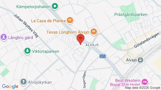 Apartments for rent i Stockholm South - kort over placeringen