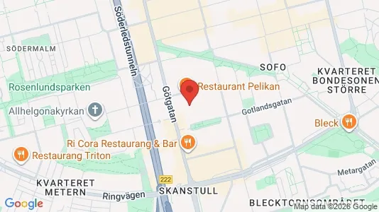 Apartments for rent i Södermalm - kort over placeringen