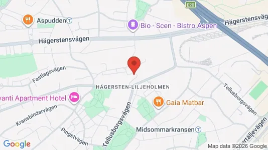 Apartments for rent i Stockholm South - kort over placeringen