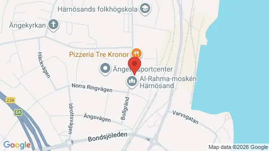 Apartments for rent i Härnösand - kort over placeringen