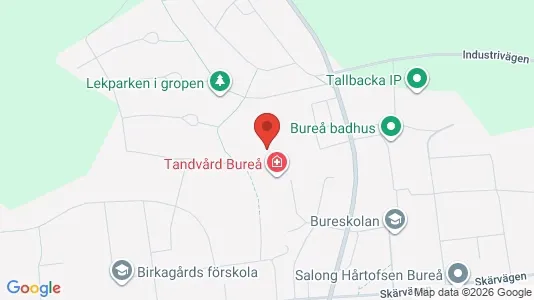 Apartments for rent i Skellefteå - kort over placeringen