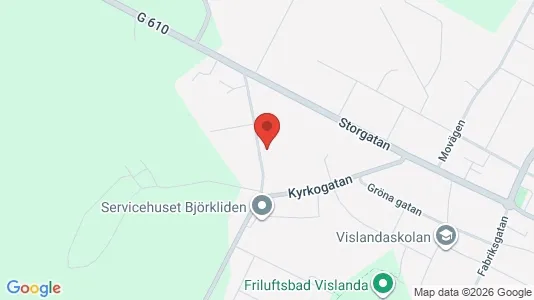 Apartments for rent i Alvesta - kort over placeringen