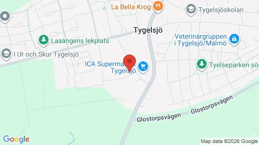 Apartments for rent i Limhamn/Bunkeflo - kort over placeringen