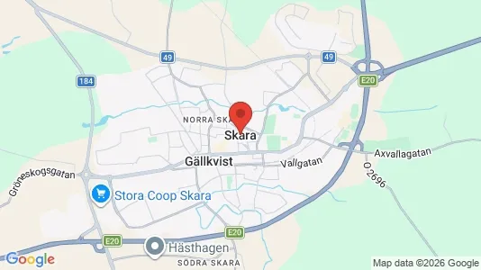Apartments for rent in Skara - Photo from Google Street View