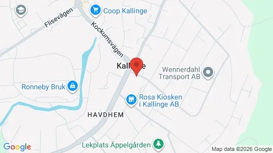 Apartments for rent i Ronneby - kort over placeringen